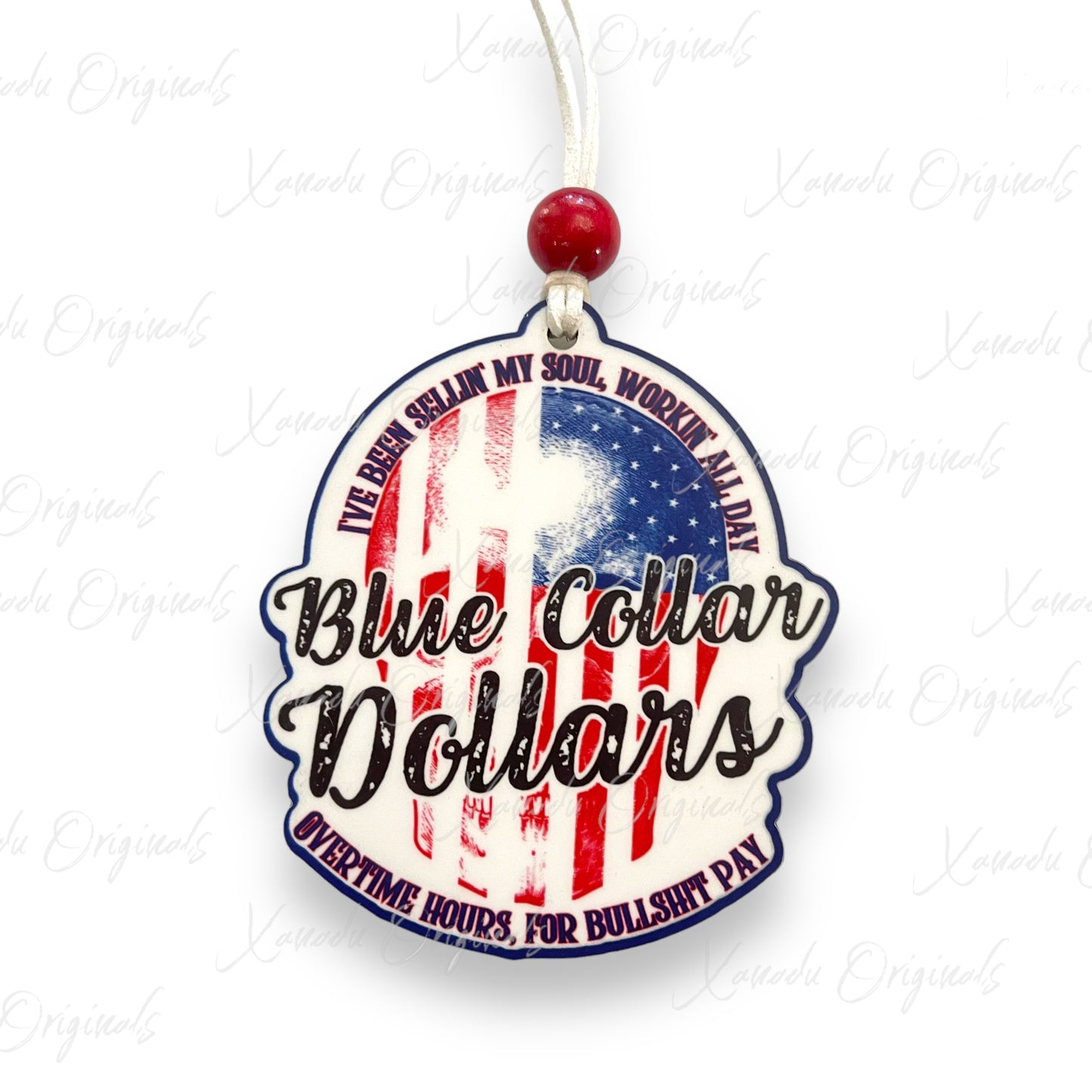 Blue Collar Dollars Ornament