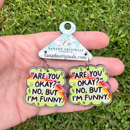 I'm Funny Earrings