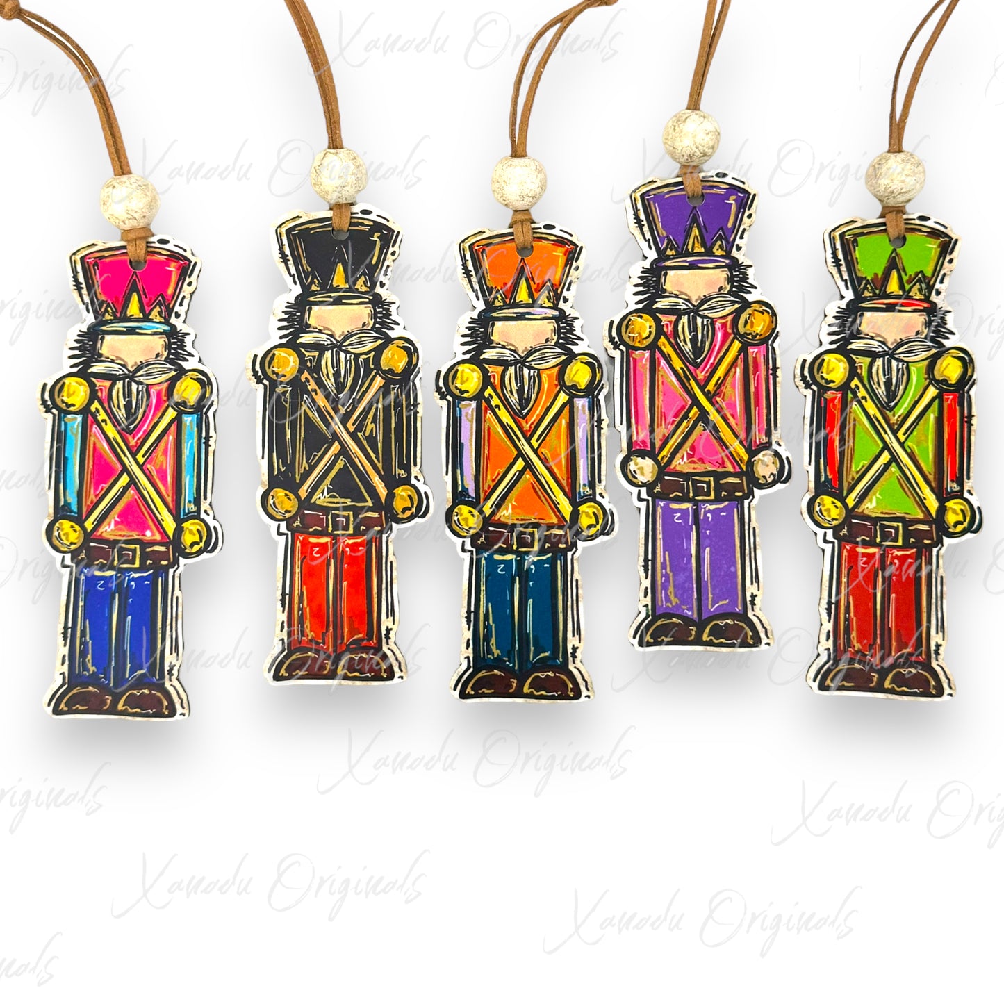 Hand Drawn Nutcracker Ornament