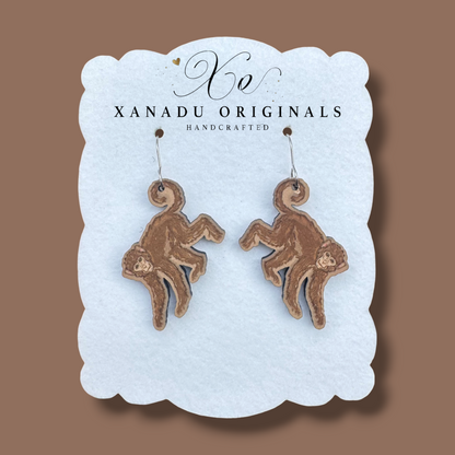 Monkey See Monkey Do Earrings
