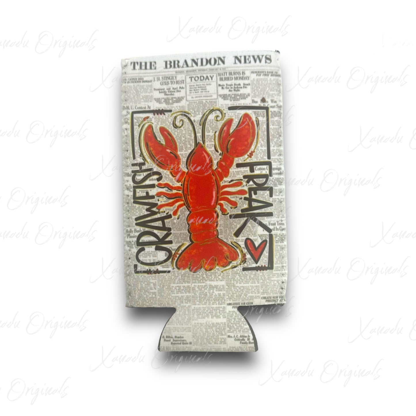 Crawfish Freak Coozie | Slim