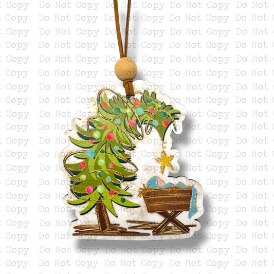 A Thrill Of Hope Baby Jesus Christmas Ornament