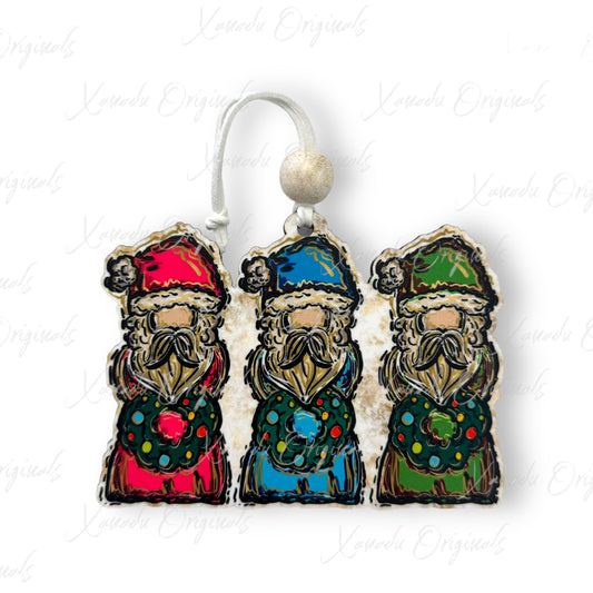 Old World Santa Trio Ornament