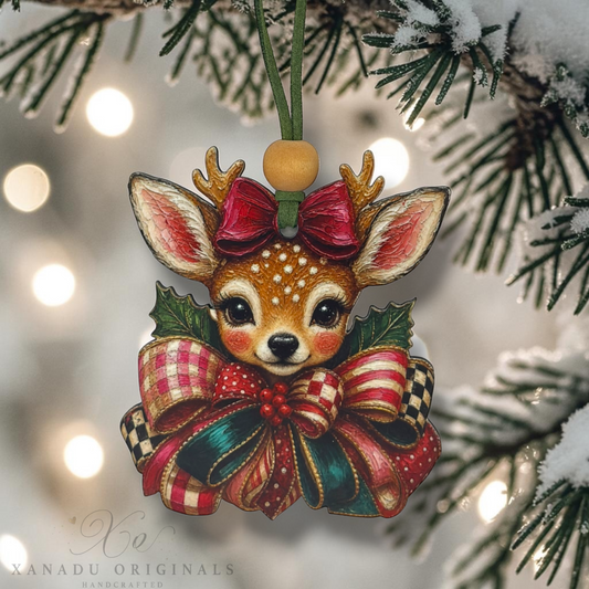 Christmas Deer Ornament