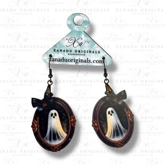 Ghost Frame Earrings