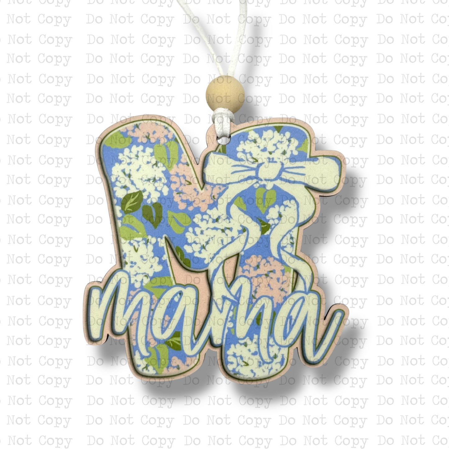 Coquette Mama Car Charm