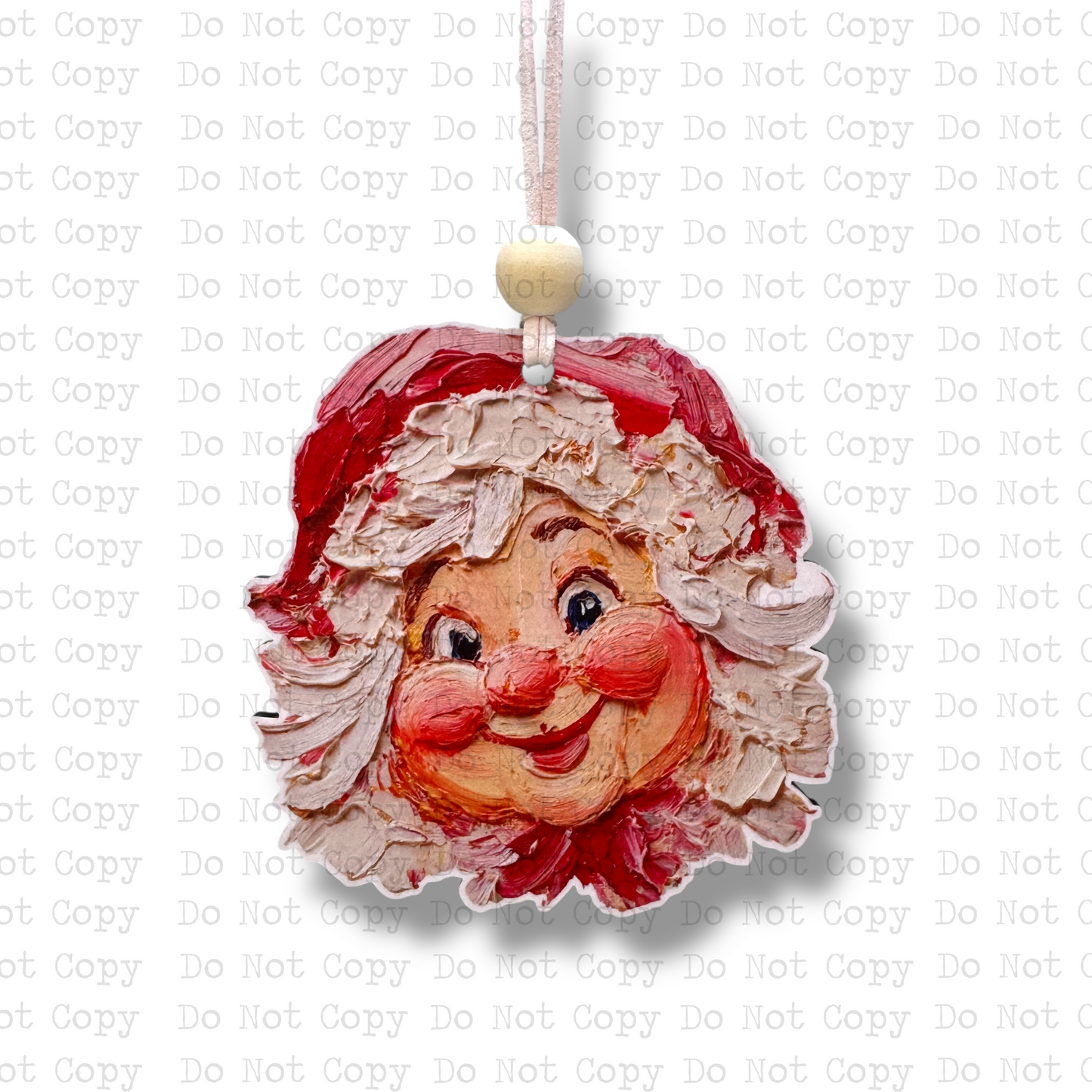 Hand Painted Mrs. Clause Christmas Ornament