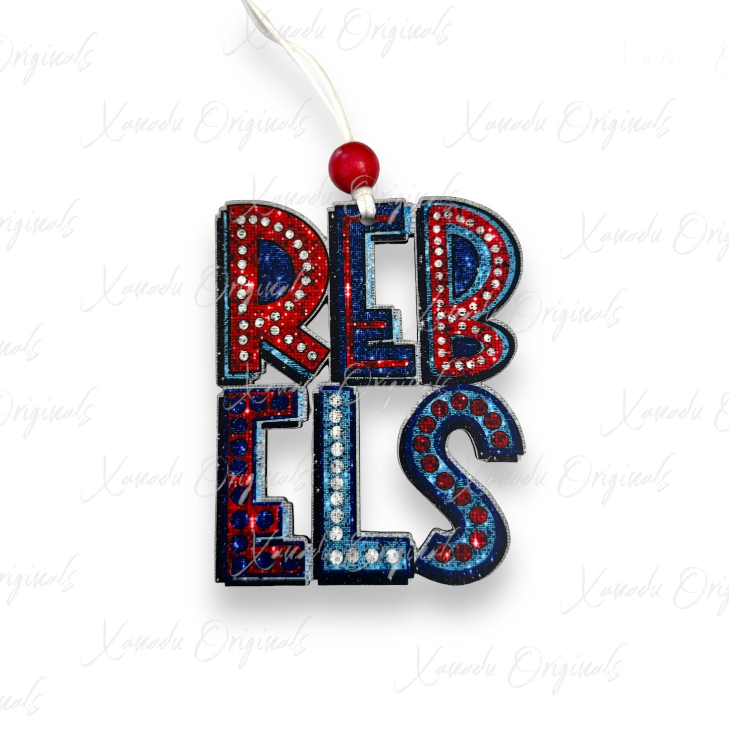 Glitter Rebels Marquee Ornament