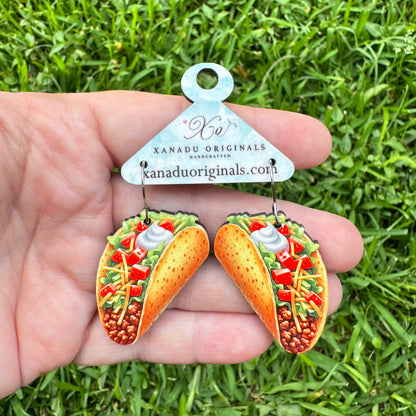 Taco Earrings