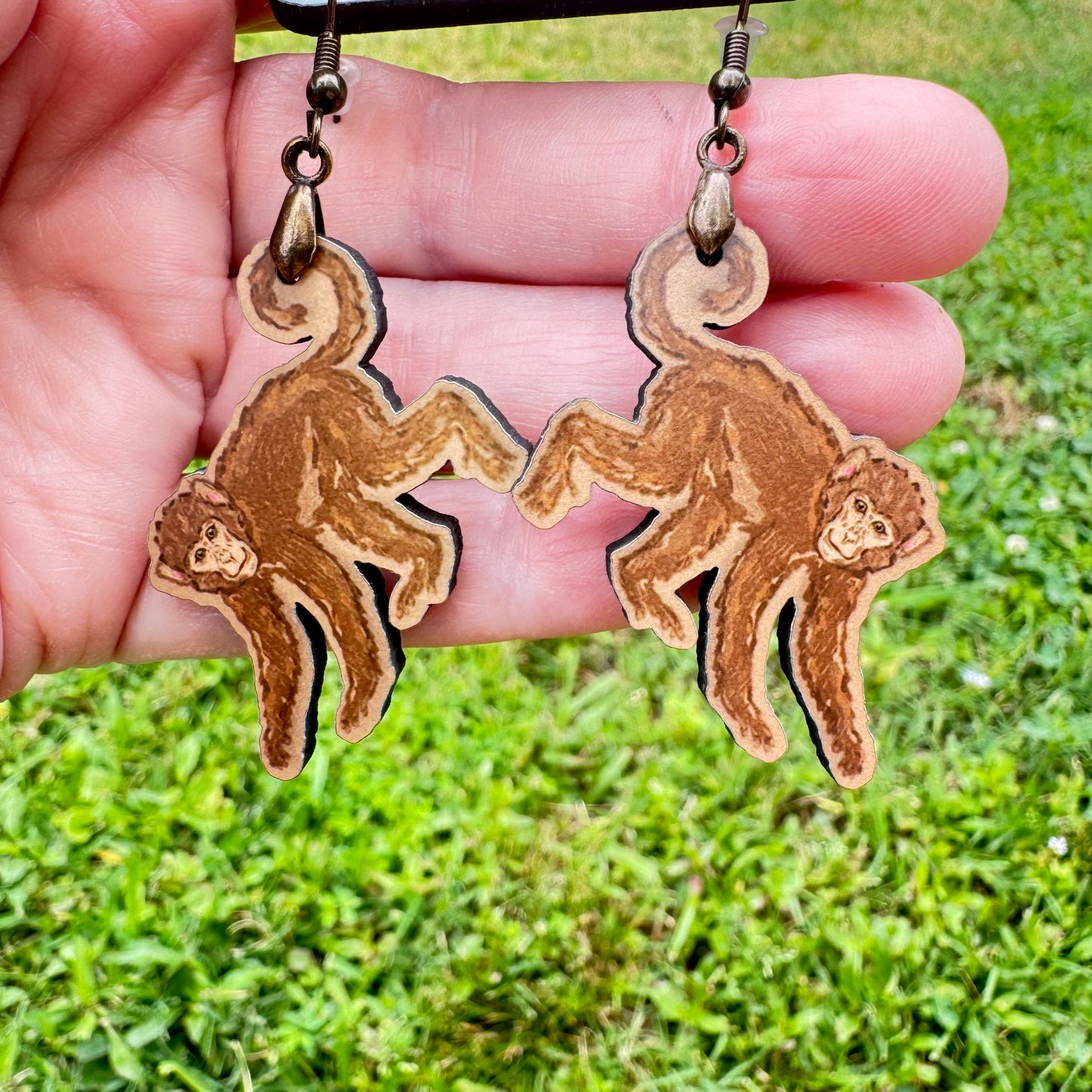 Monkey See Monkey Do Earrings