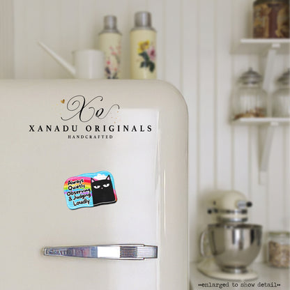 Always Quietly Observing Magnet