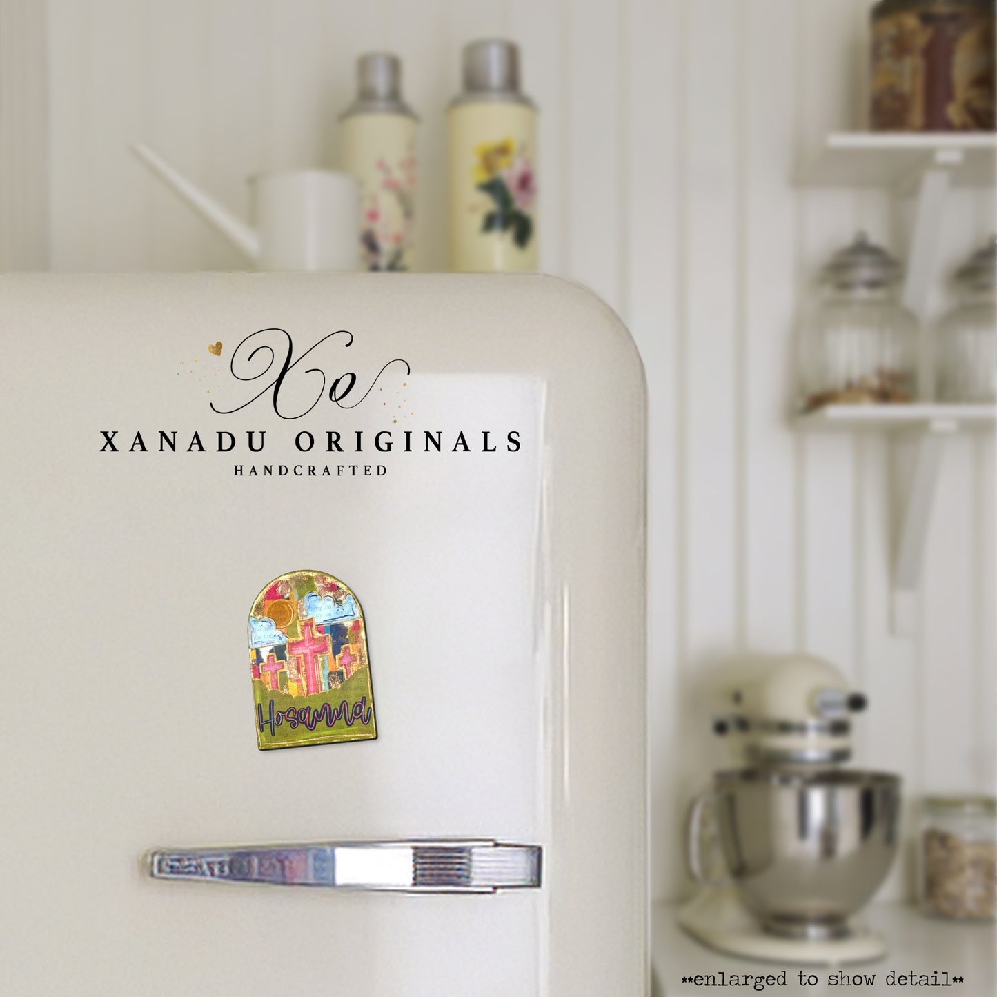 Hosanna Easter Cross Magnet