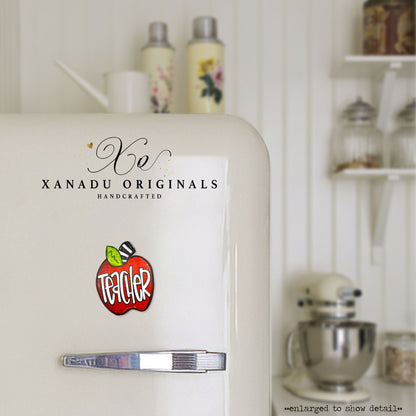 Teacher Apple Magnet
