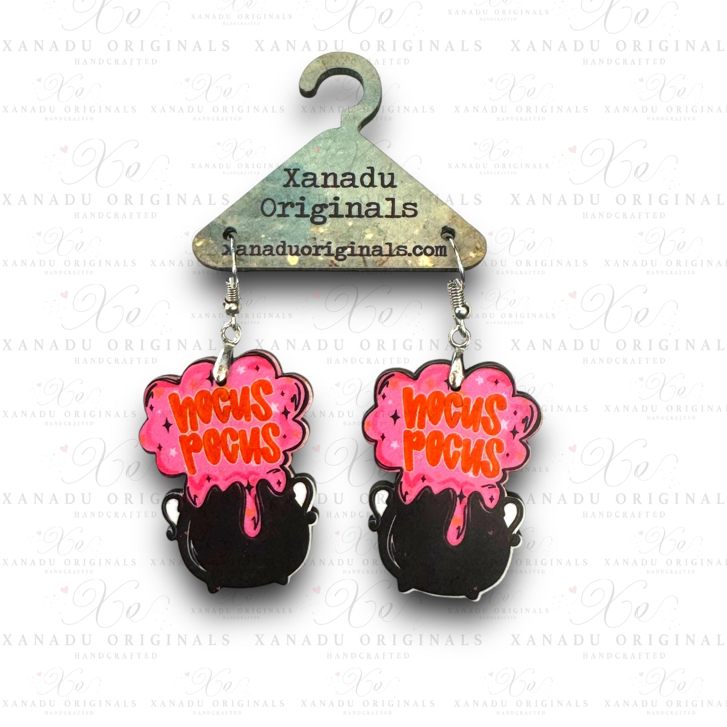 Hocus Pocus Black Pot Earrings