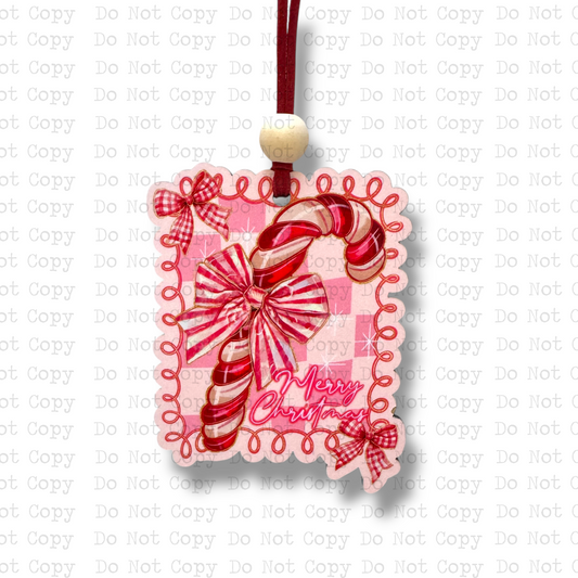 Candy Cane Christmas Ornament