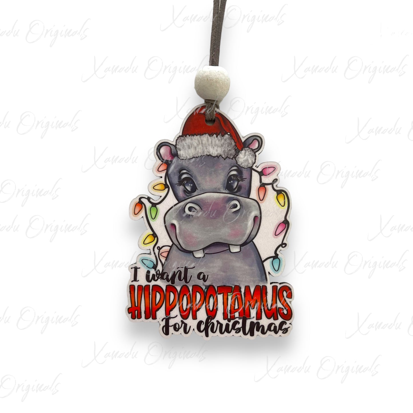 I Want A Hippopotamus Ornament