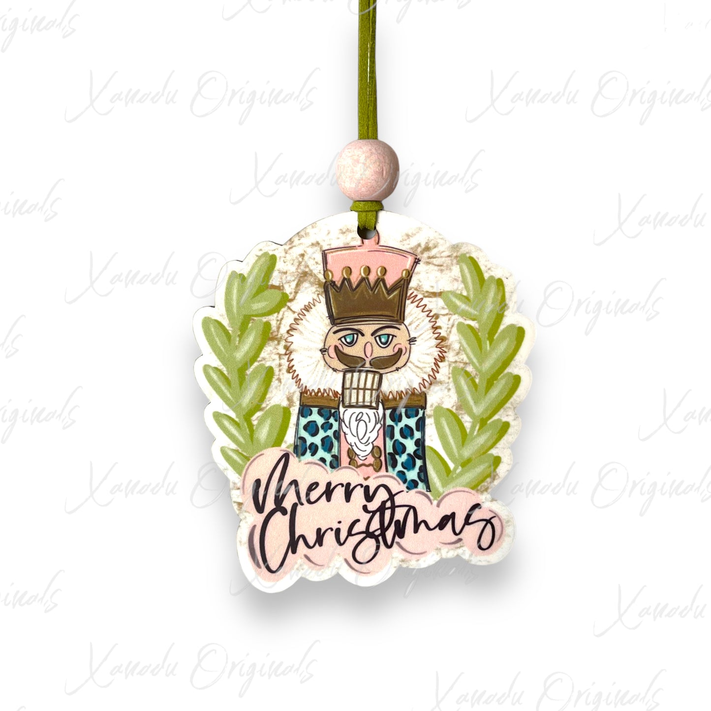 Merry Christmas Nutcracker Ornament