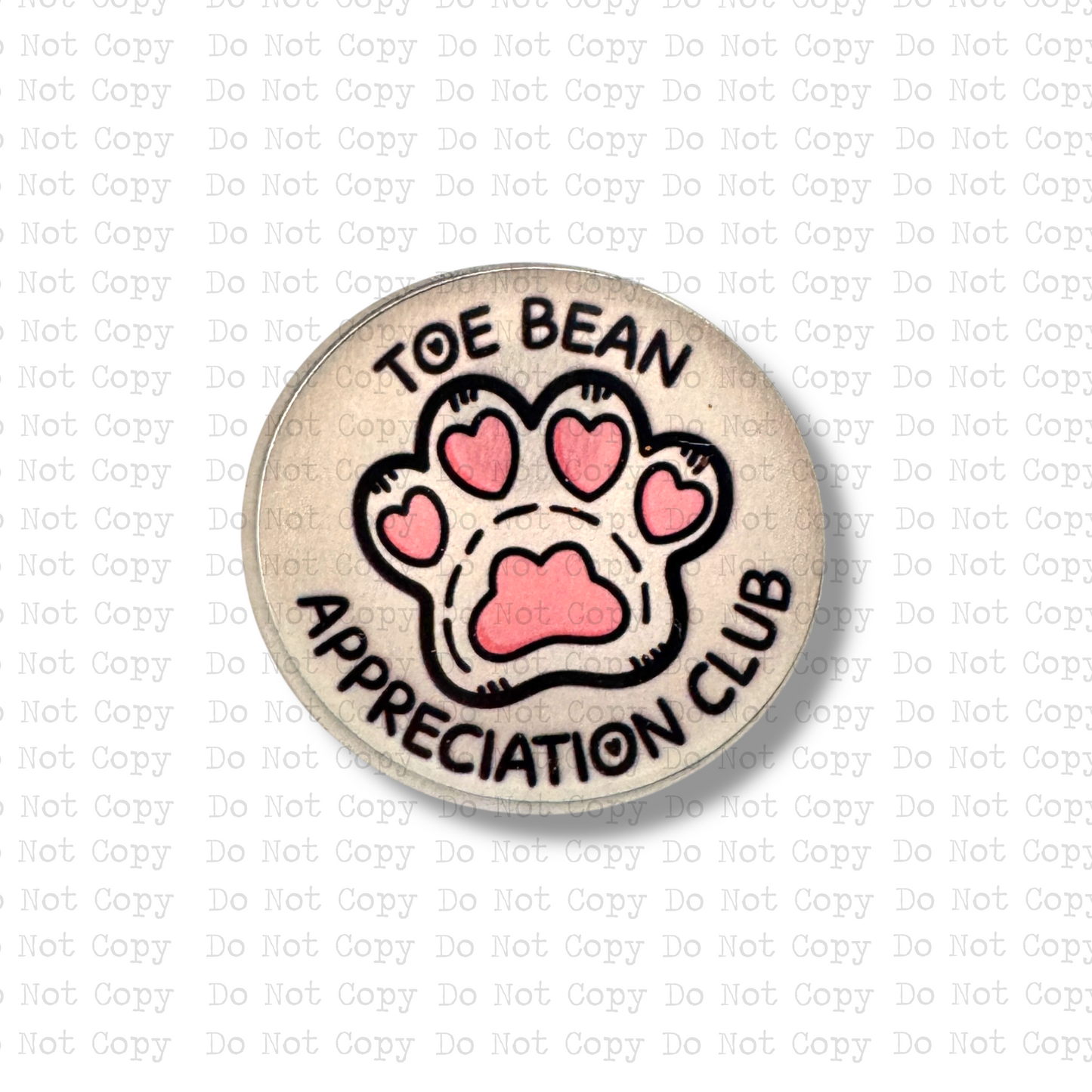 Toe Bean Appreciation Club Lapel Pin
