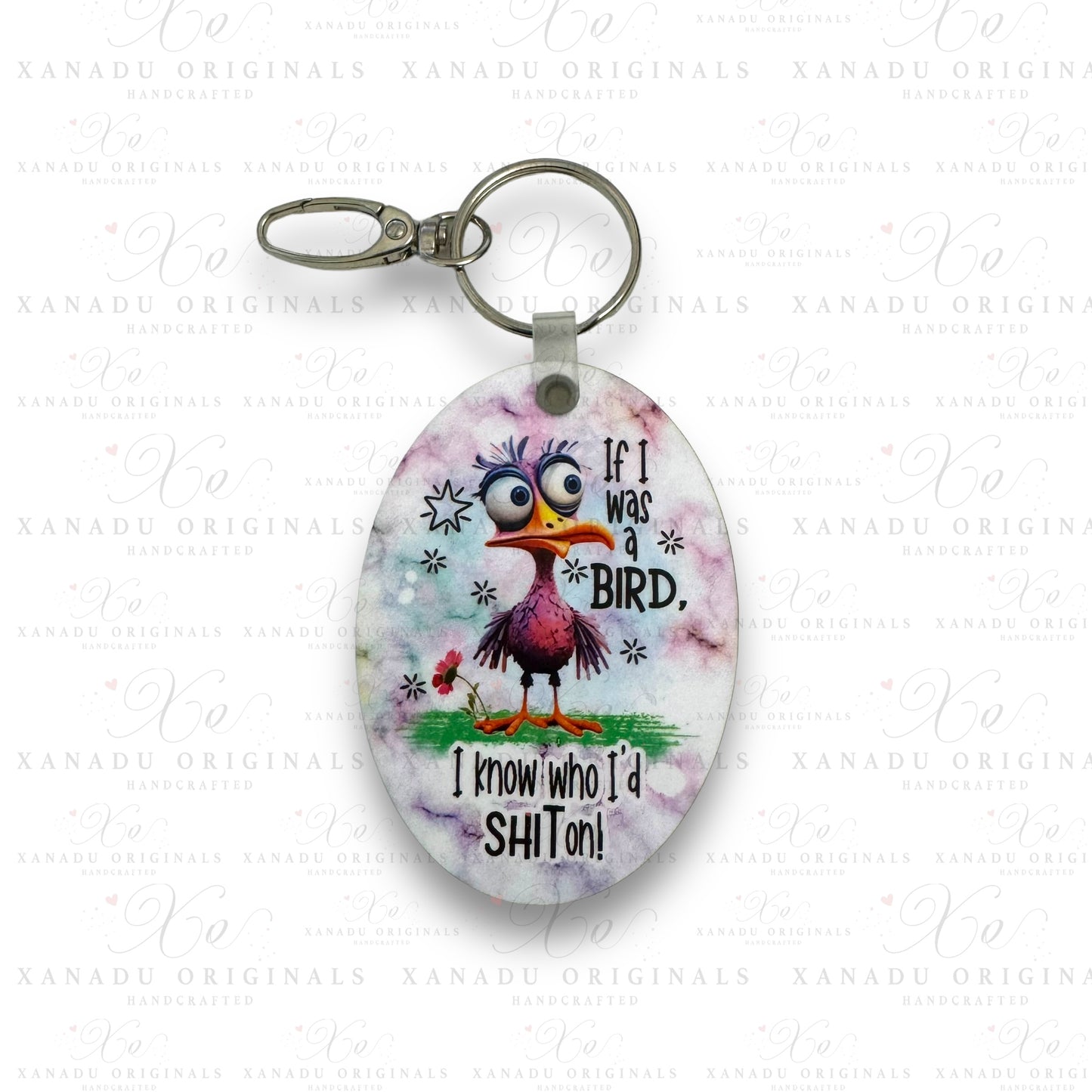 If I Was A Bird Keychain | Bag Tag