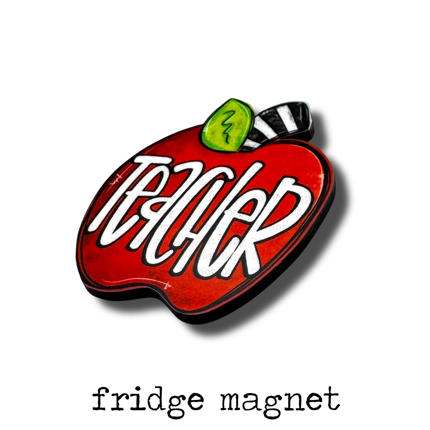 Teacher Apple Magnet