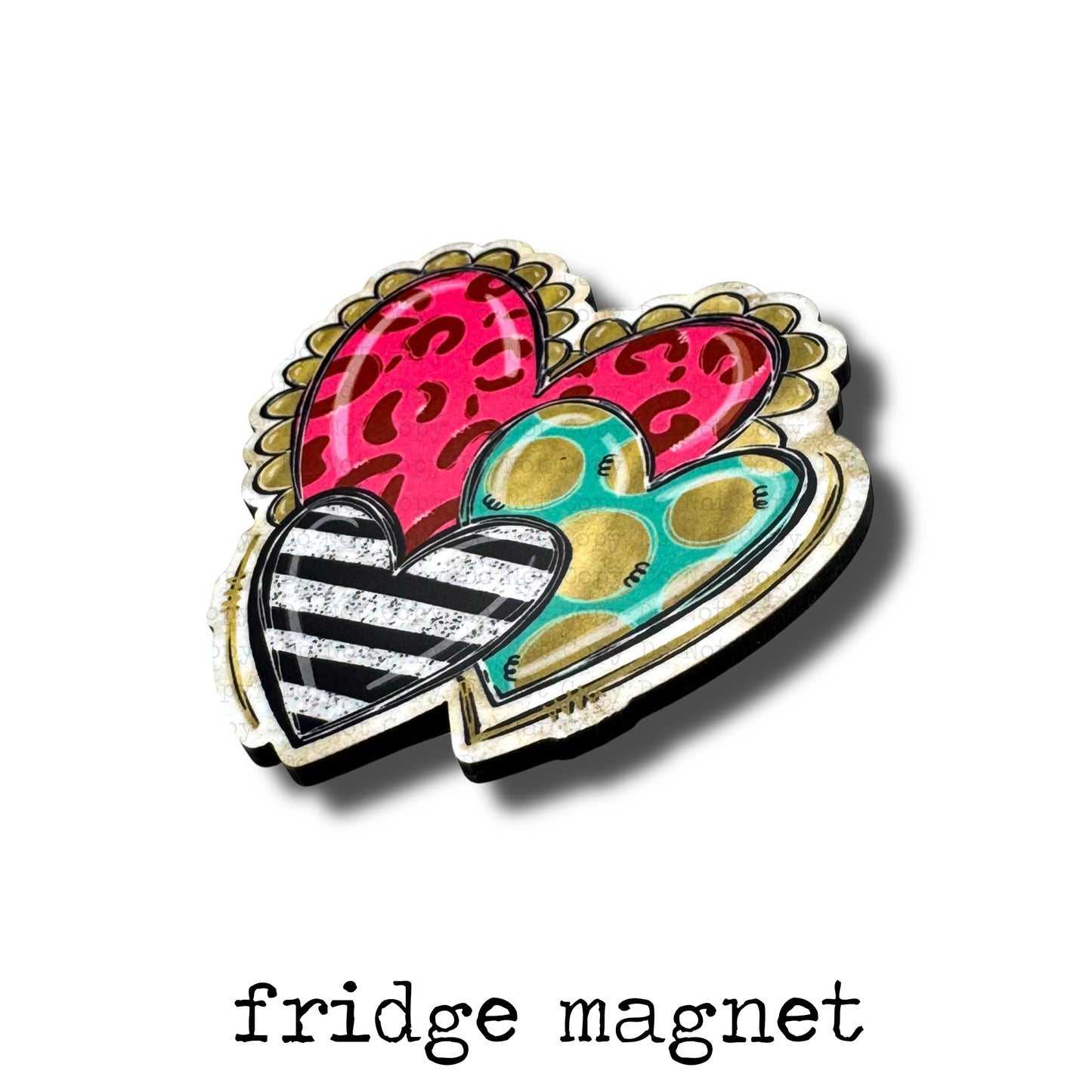 Bright Heart Trio Magnet