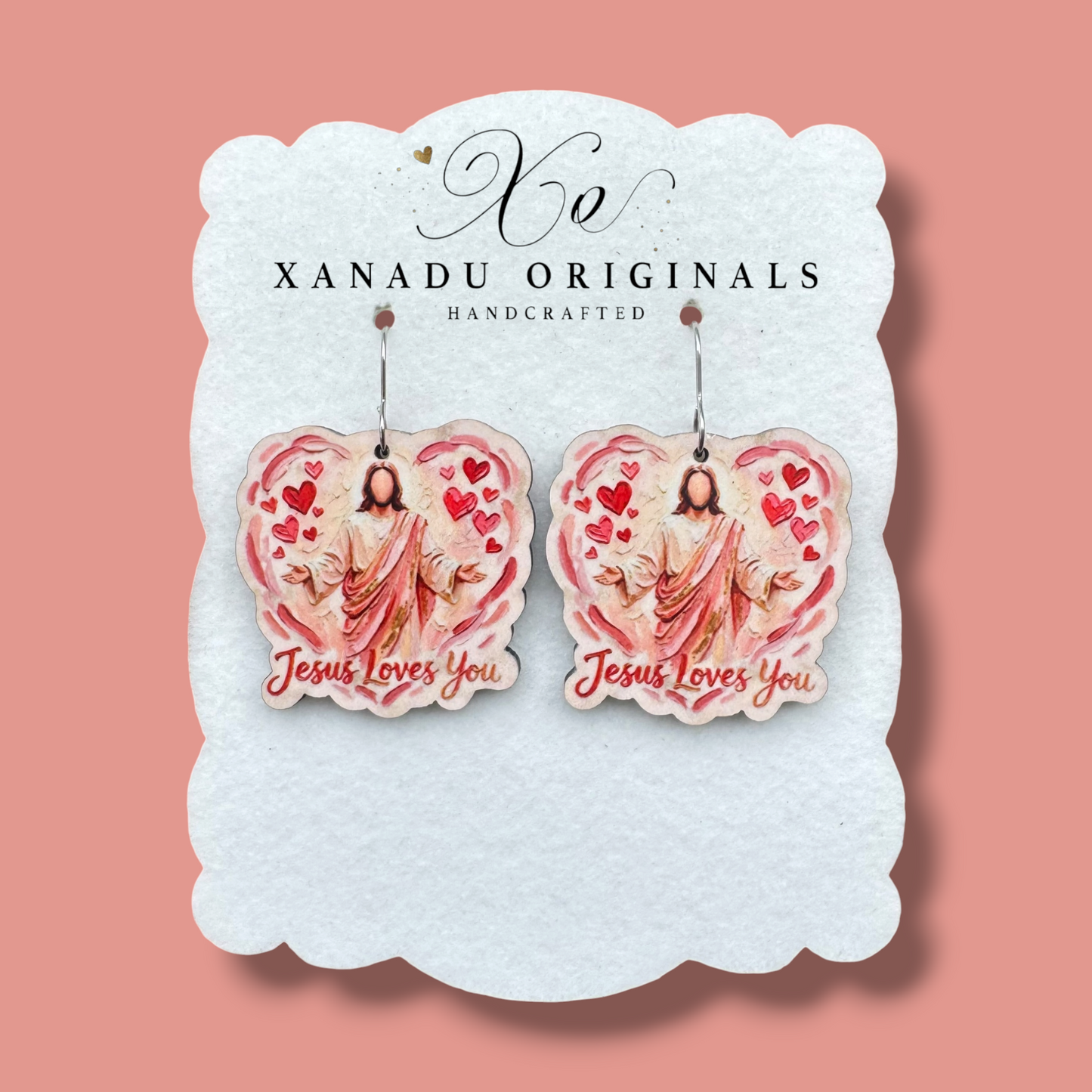Jesus Loves You Earrings