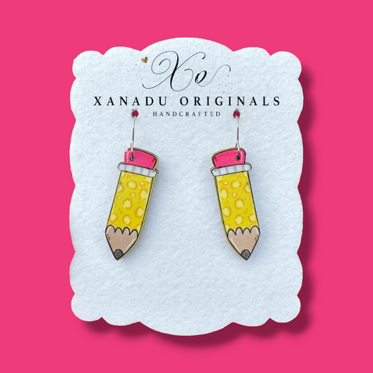Pencil Earrings
