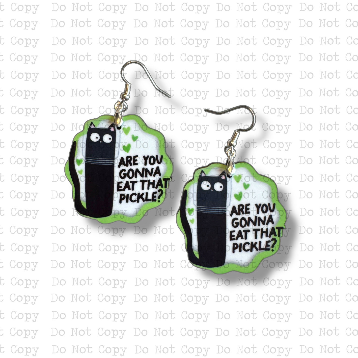 Are You Gonna Eat That Pickle Earrings