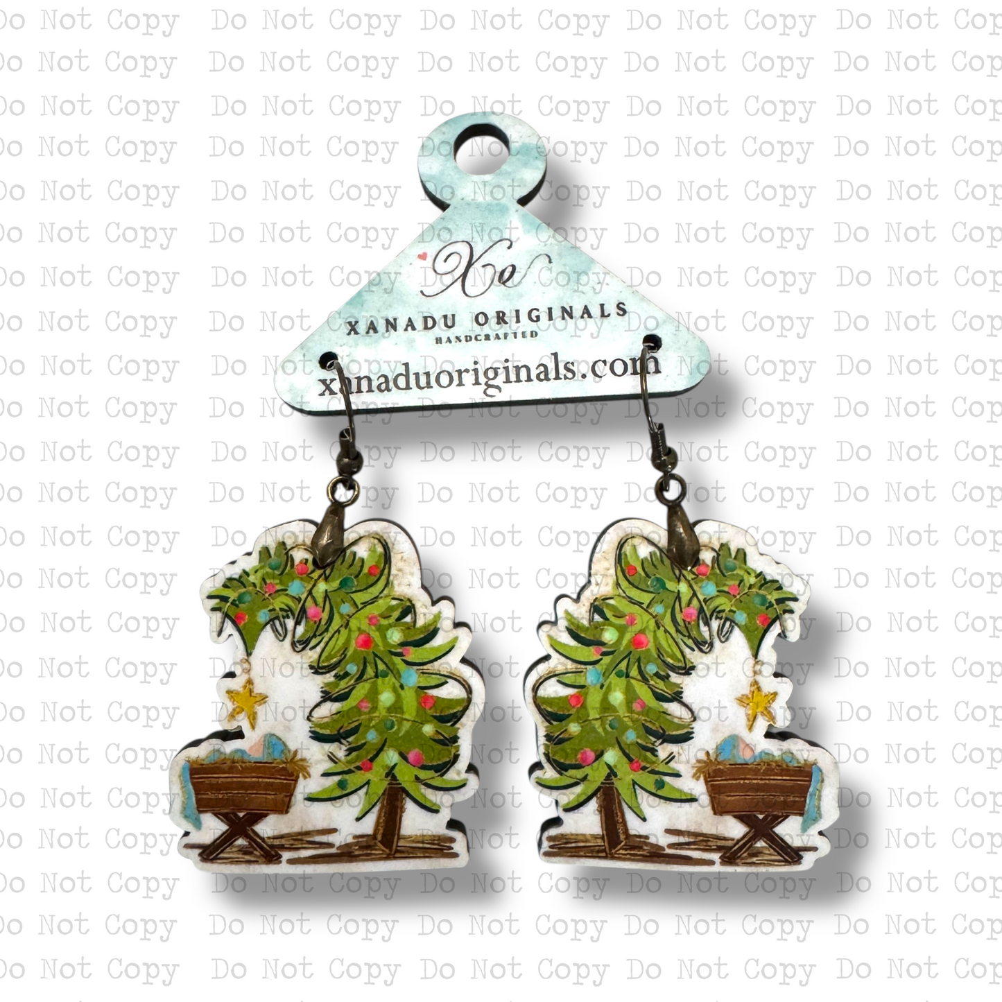 A Thrill Of Hope Baby Jesus Earrings