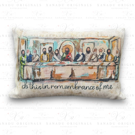 In Rememberance of Me Pillow | 12x18