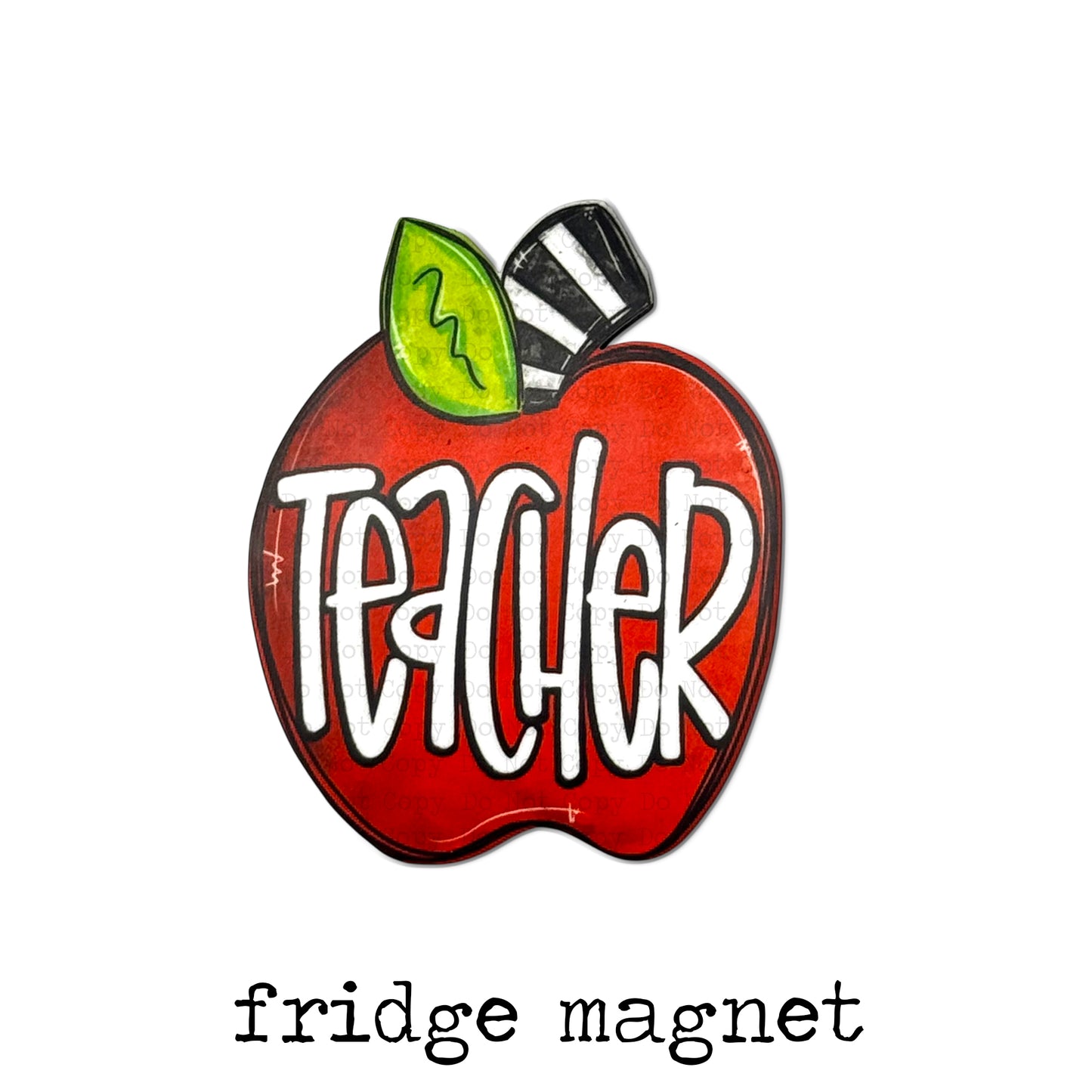 Teacher Apple Magnet