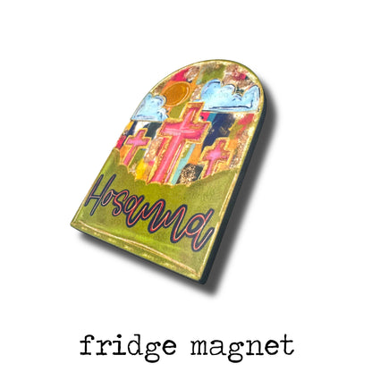 Hosanna Easter Cross Magnet