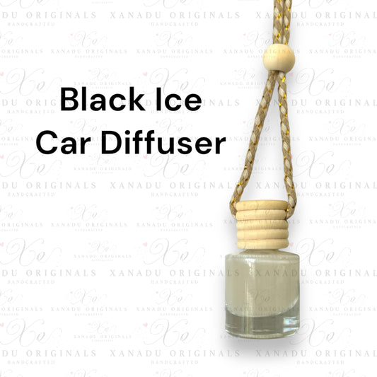 Black Ice Scent Car Air Freshener
