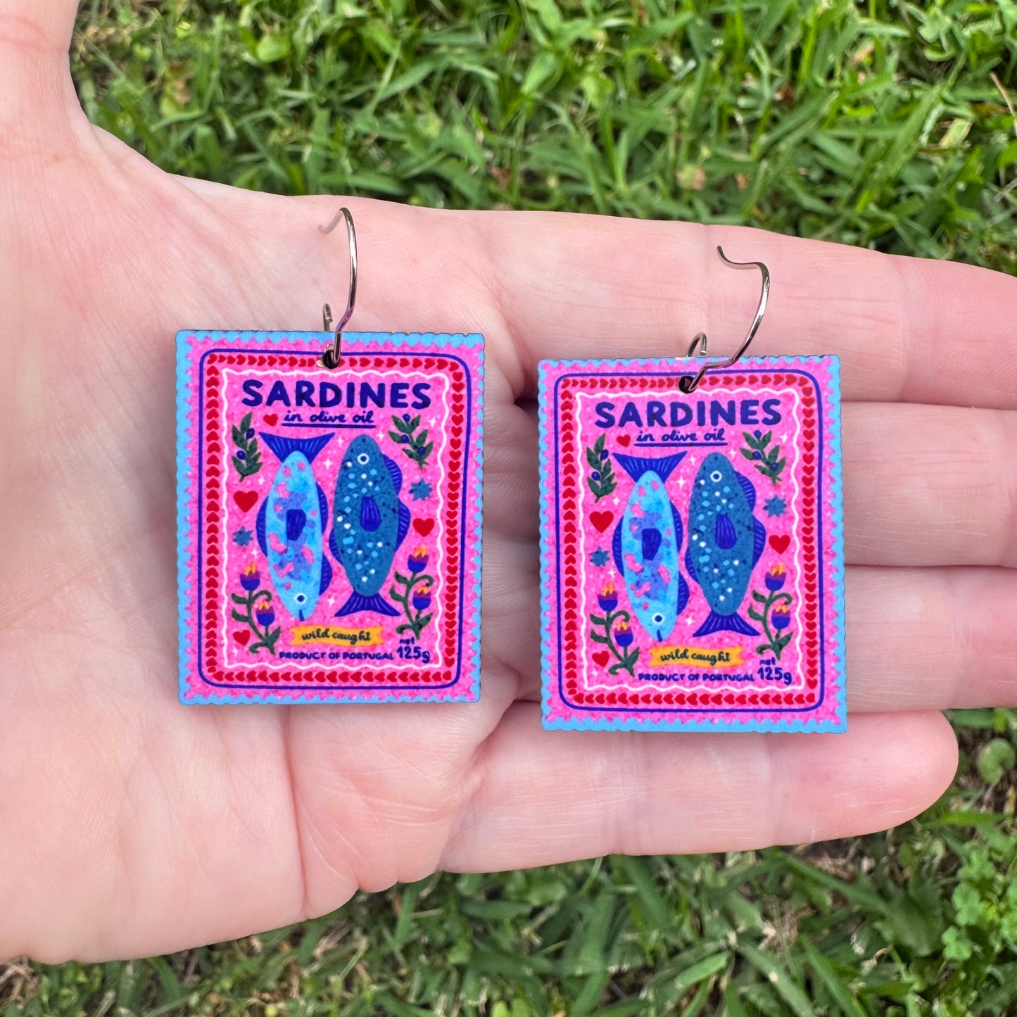 Sardines In Olive Oil Earrings