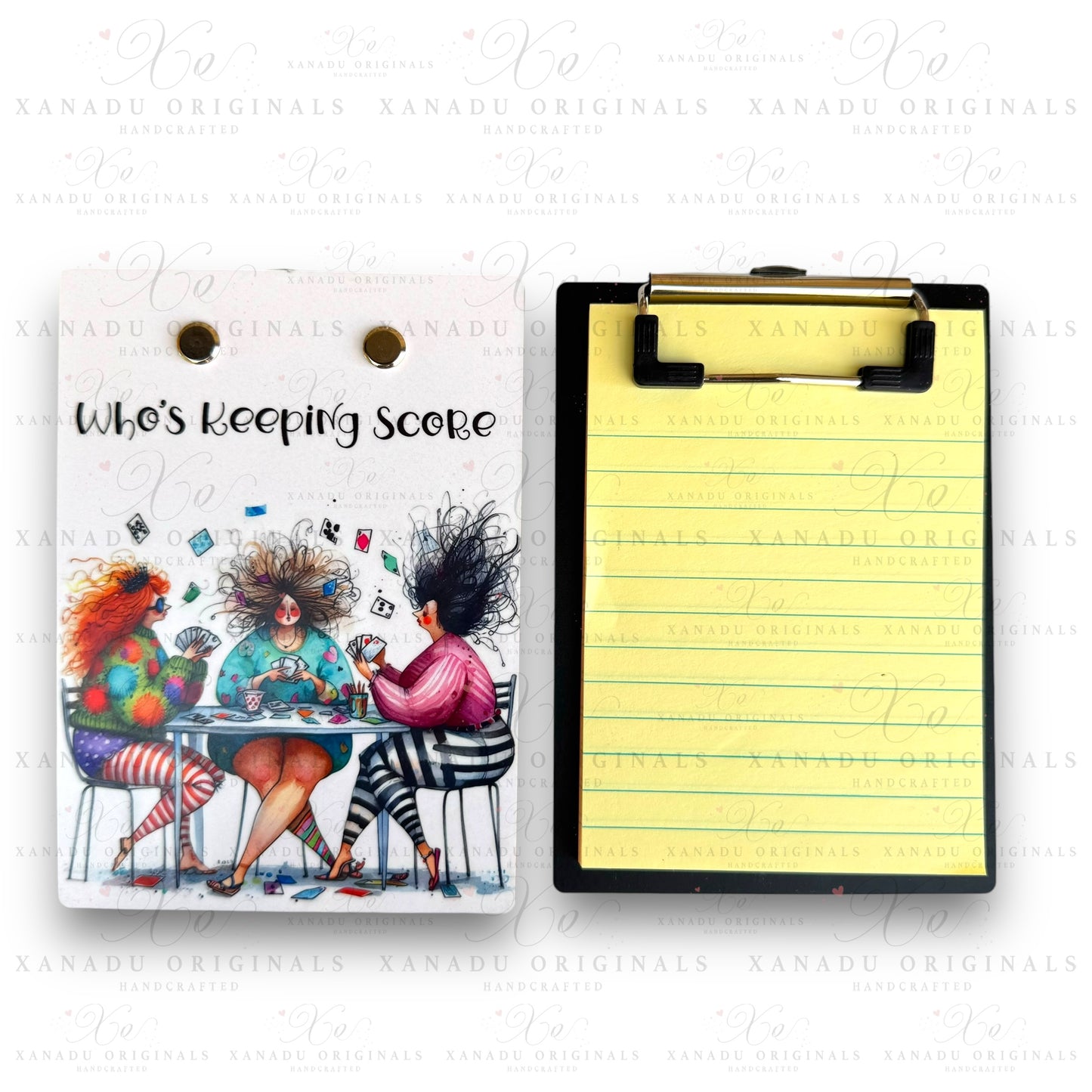 Who's Keeping Score Mini Clipboard