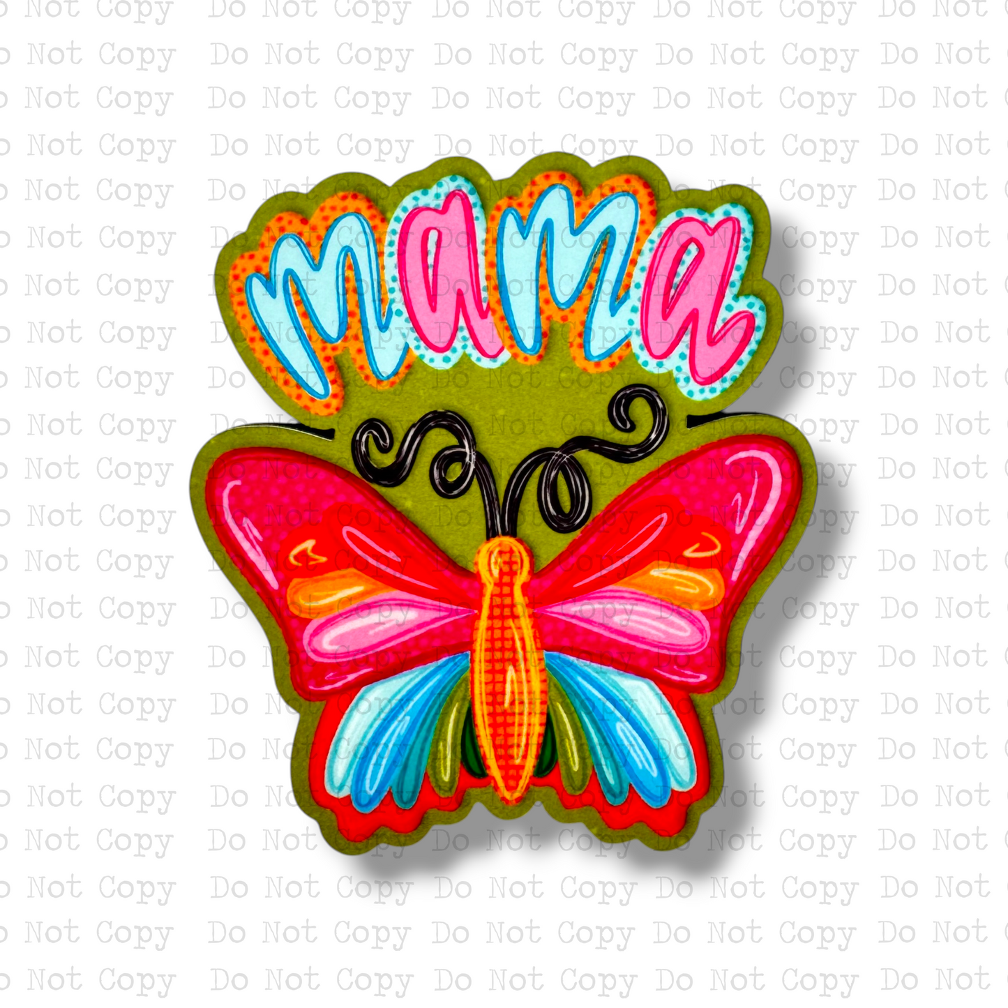 Mama Butterfly Magnet