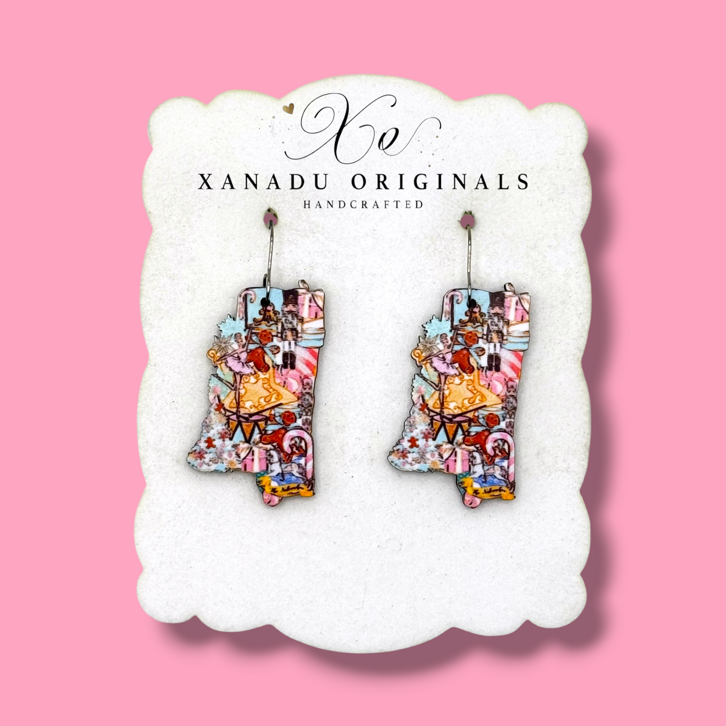Mississippi Nutcracker Earrings
