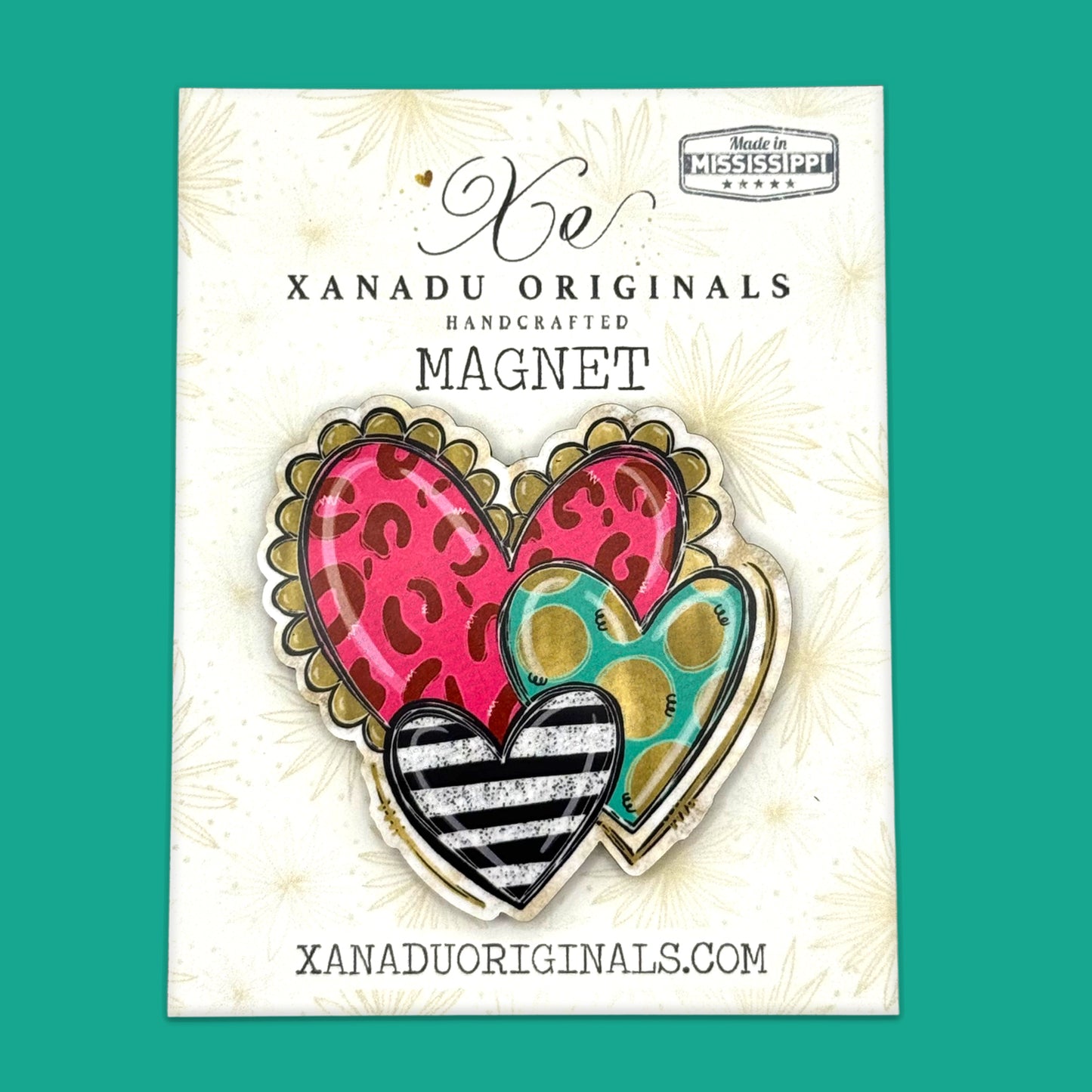 Bright Heart Trio Magnet