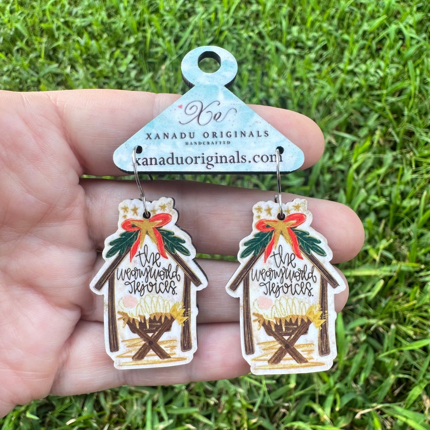 The Weary World Rejoices Earrings