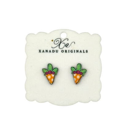 STUD Whimsical Flower Carrot With Post