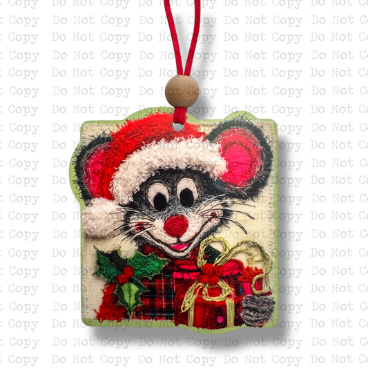 Mouse Christmas Ornament