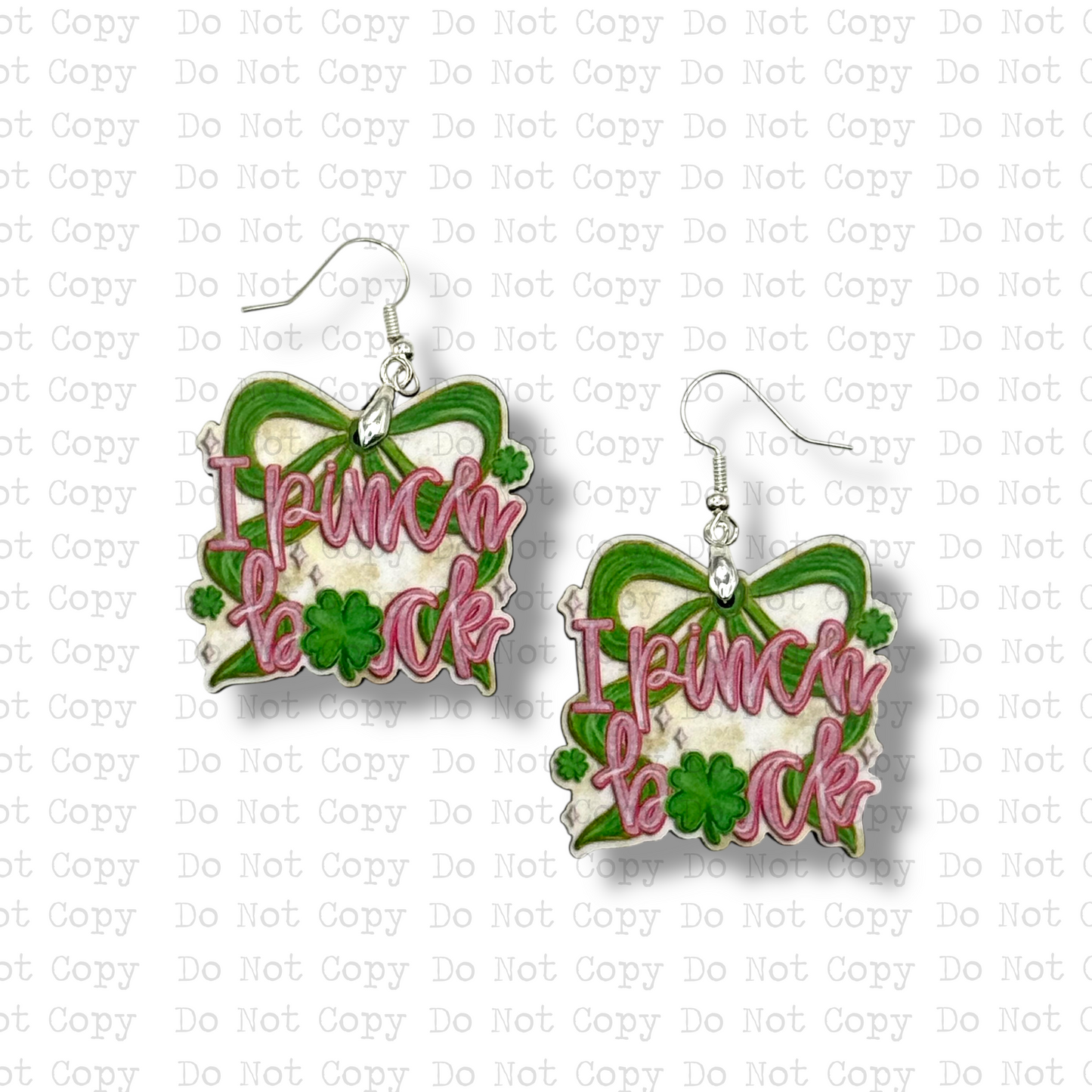 I Pinch Back Earrings