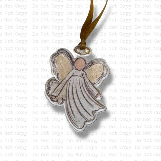 Adult Angel Mini Ornament