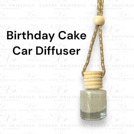 Birthday Cake Scent Car Air Freshener