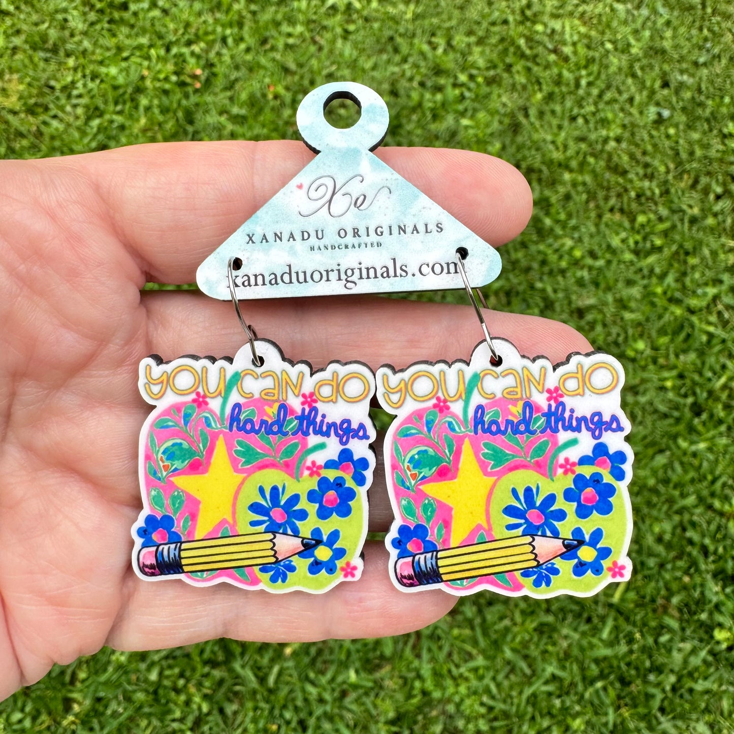 You Can Do Hard Things Earrings