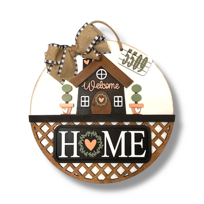 Home Sweet Home Interchangeable Insert Wood Kit | DIY