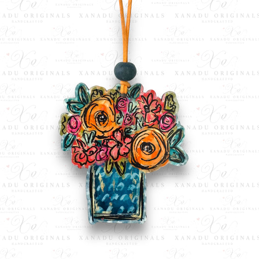 Flower Jar Decoration Ornament