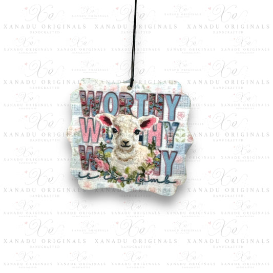 Worthy Is The Lamb Air Freshener | Unscented