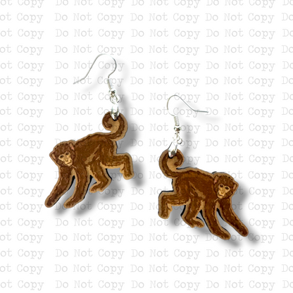 Monkey See Monkey Do Earrings