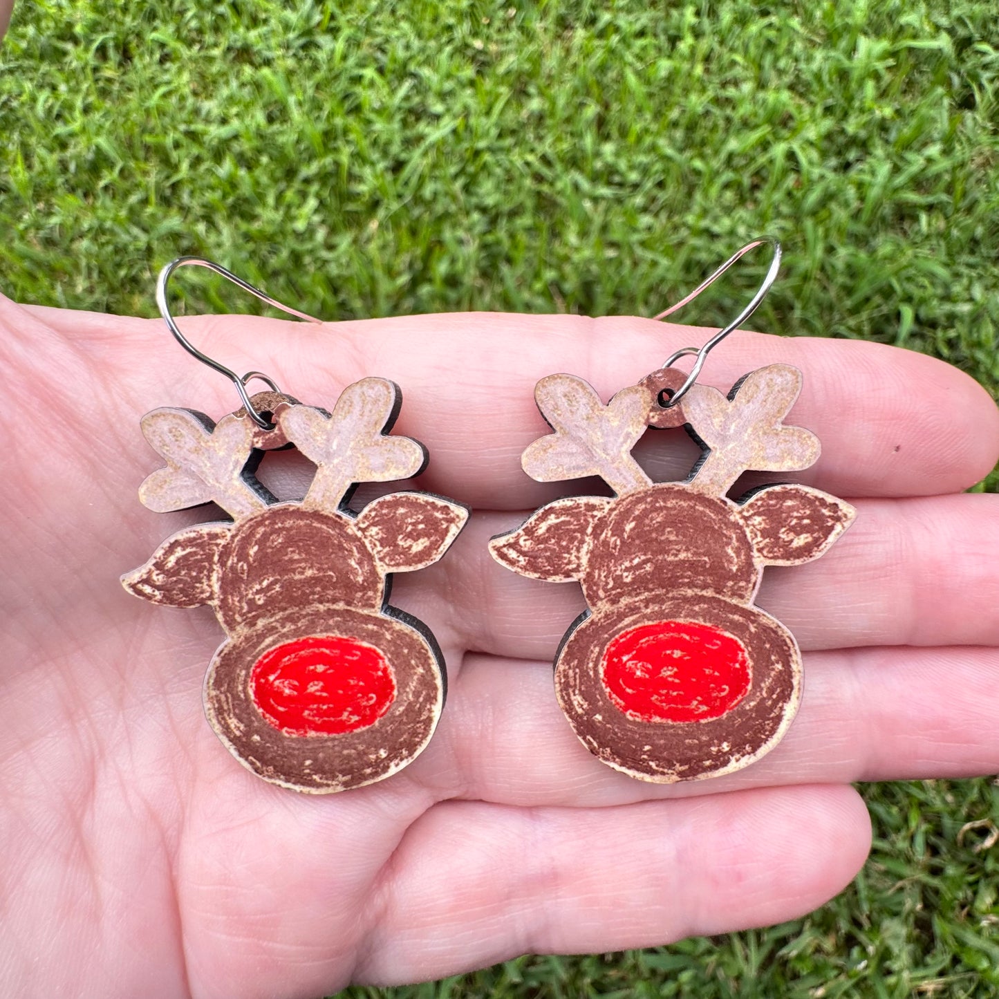 Rudolph Earrings